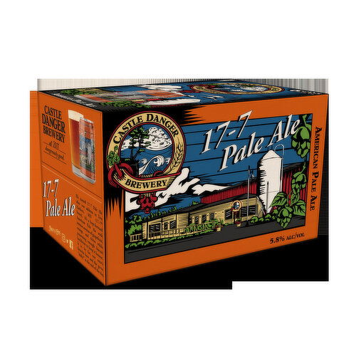 Castle Danger  17-7 Pale Ale 6 Packs Cans