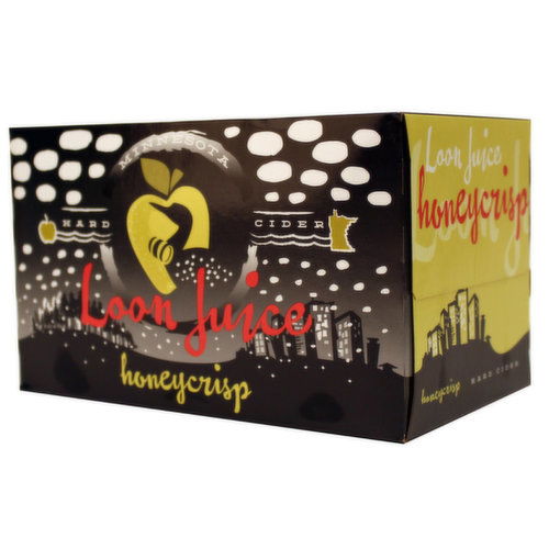 Loon Juice Honeycrisp Hard Cider 6 Pack Cans