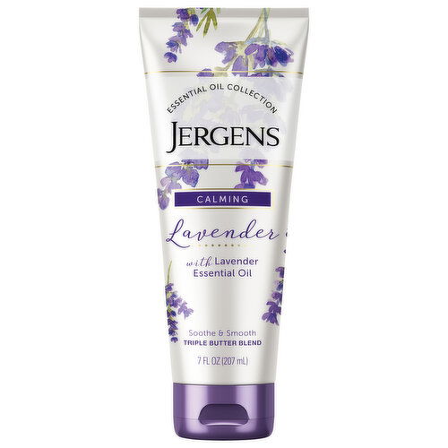 Jergens Butter Blend, Lavender, Calming, Triple