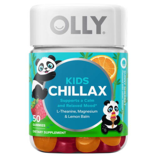 Olly Kids Gummies Sunny Sherbet Chillax