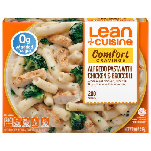 Lean Cuisine Comfort Cravings Alfredo Pasta, with Chicken & Broccoli