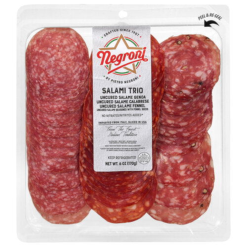 Negroni Salami Trio