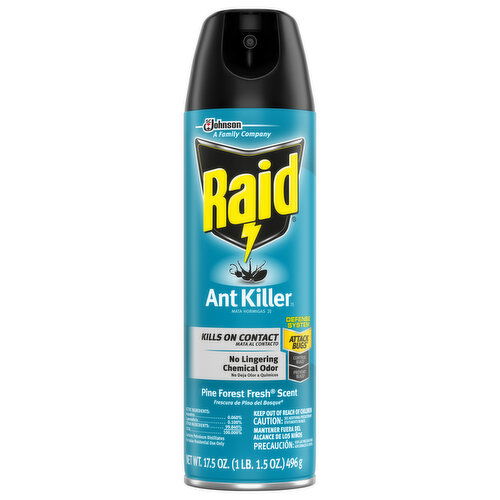 Raid Ant Killer, Pine Forest Fresh Scent, Defense System