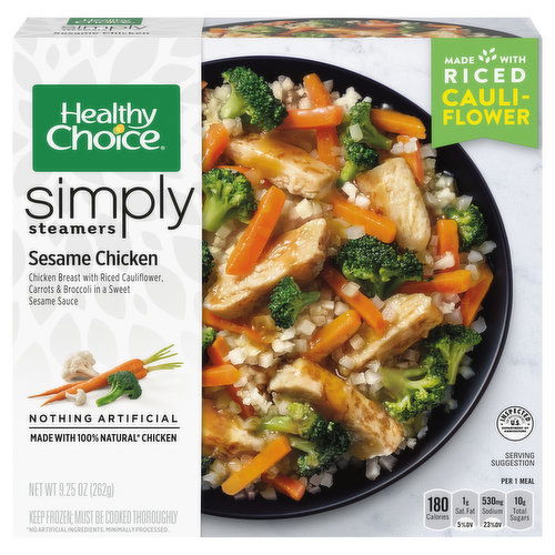 Healthy Choice Simply Steamers Sesame Chicken