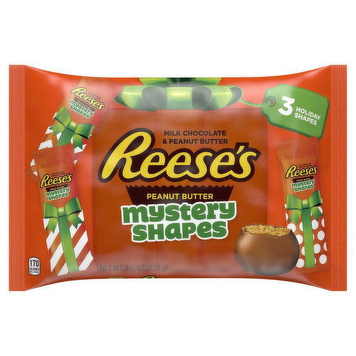 Reese's Candies, Peanut Butter, Mystery Shapes