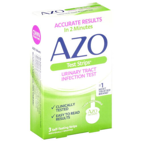 AZO Test Strips Urinary Tract Infection Test