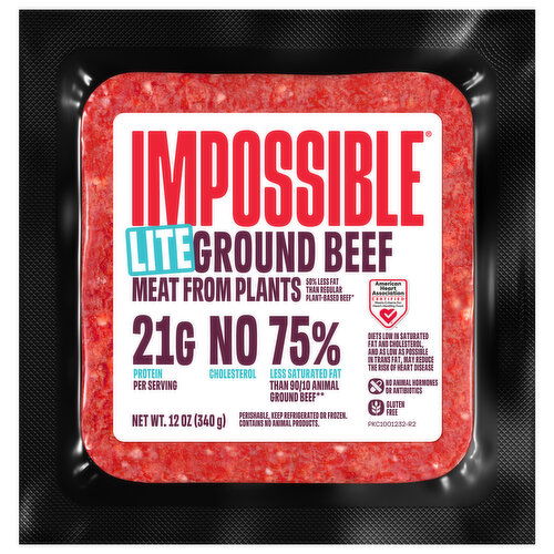 Impossible Beef, Ground, Lite