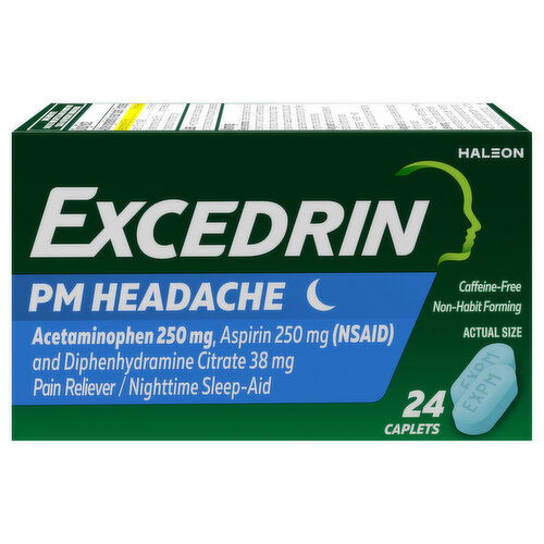 Excedrin Caplets PM Headache
