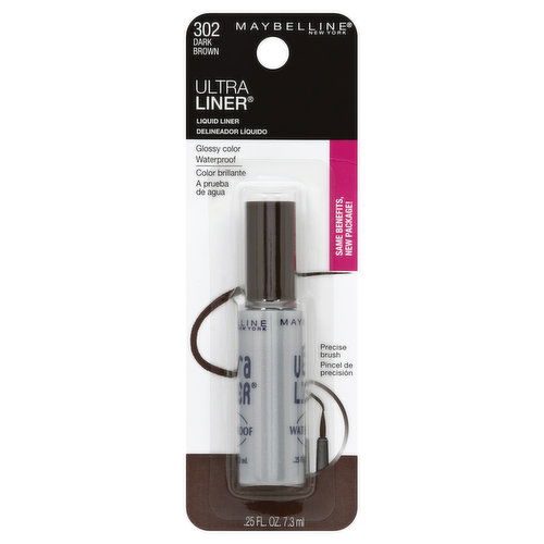 maybelline Ultra Liner  Liquid Liner, Dark Brown 302