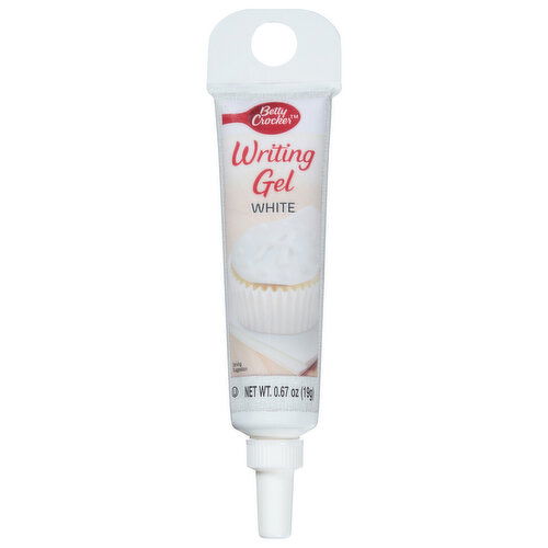 Betty Crocker Writing Gel, White