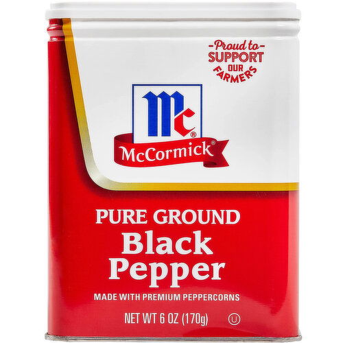 McCormick Pure Ground Black Pepper