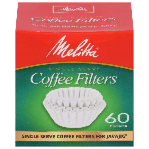 Melitta Coffee Filters, Single Serve