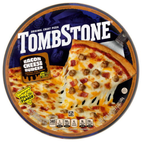 Tombstone Pizza, Original Crust, Bacon Cheeseburger