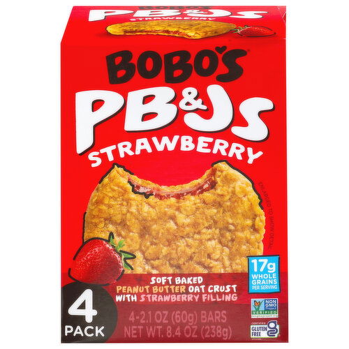 Bobo's Strawberry PB&Js