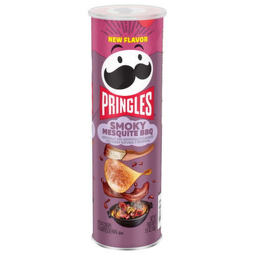 Pringles Smoky Mesquite BBQ Potato Crisps