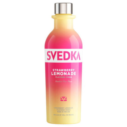 Svedka Vodka, Strawberry Lemonade Flavored