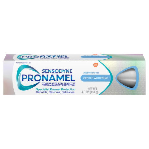 Sensodyne Pronamel Toothpaste, Alpine Breeze, Gentle Whitening