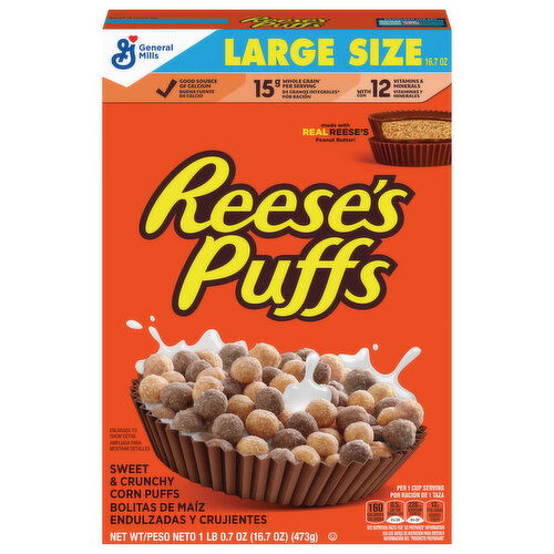 Reese's Puffs Corn Puffs Large Size