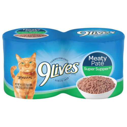 9Lives Meaty Pate Super Supper Cat Food