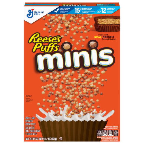 Reese's Puffs Corn Puffs, Minis