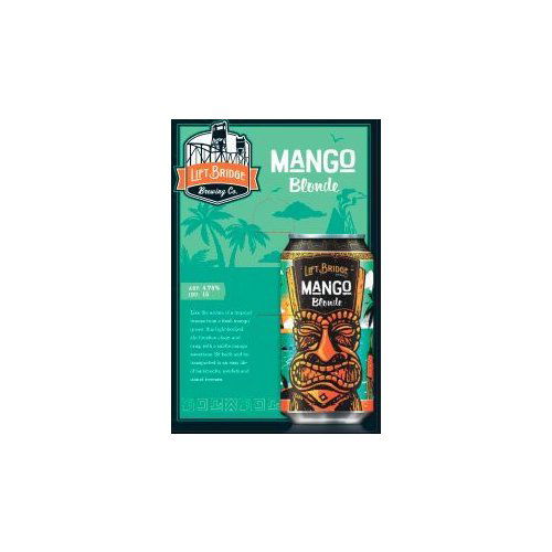 Lift Bridge BLONDE ALE MANGO BEER 