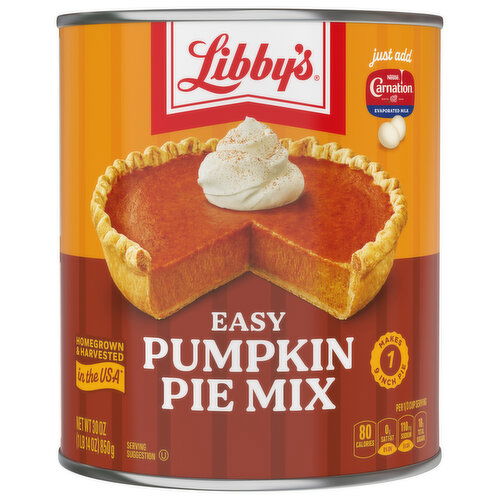 Libby's Pumpkin Pie Mix, Easy