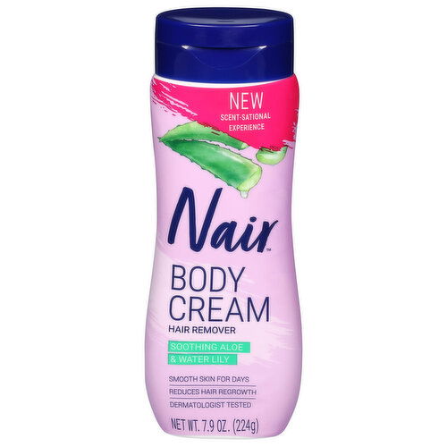 Nair Body Cream Soothing Aloe/Water Lily Hair Remover