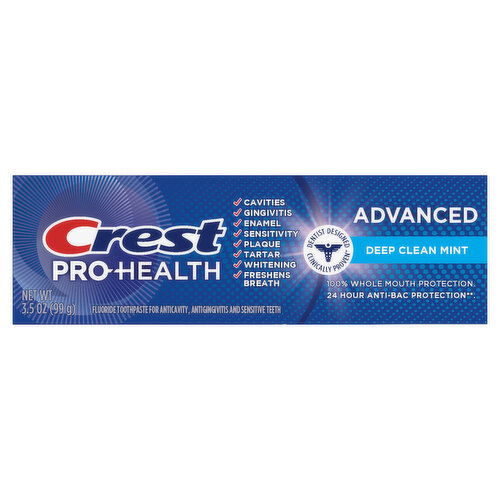 Crest Pro Health Advanced Crest Pro-Health Advanced Deep Clean Mint Toothpaste (3.5oz)