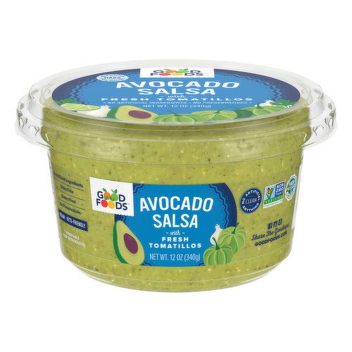 Good Foods Avocado Salsa with Fresh Tomatillos