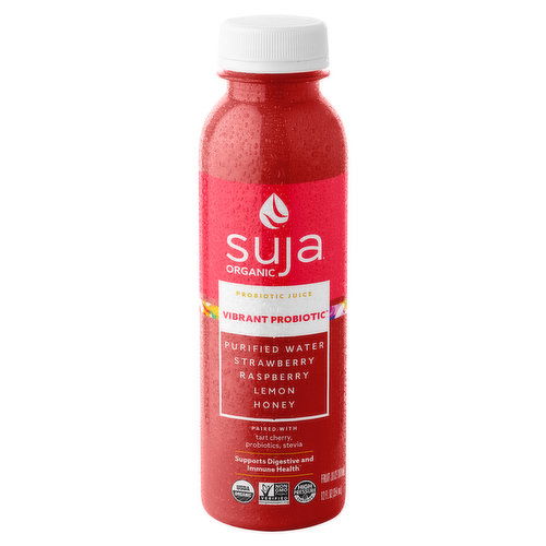 Suja Organic Fruit Juice Drink, Vibrant Probiotic