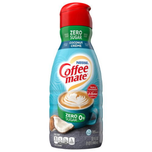 Coffee-Mate Coffee Creamer, Zero Sugar, Coconut Creme