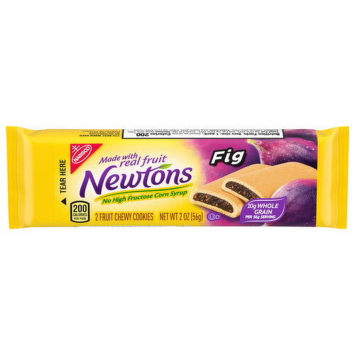 Newtons Cookies, Fruit Chewy, Fig