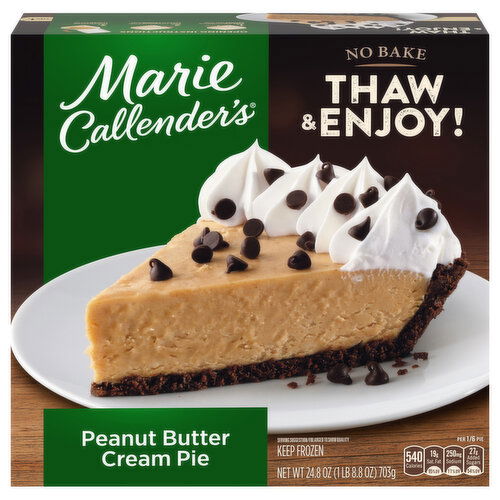Marie Callender's Peanut Butter Cream Pie