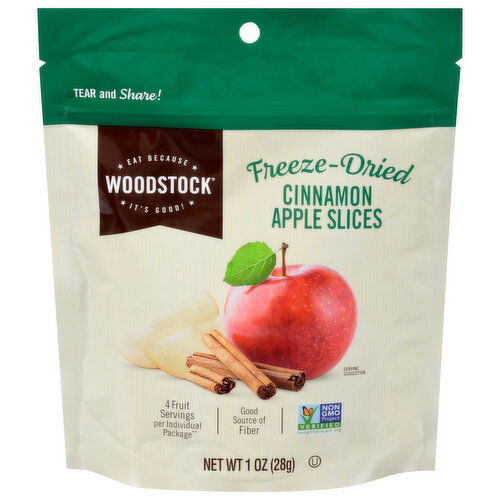 Woodstock Freeze-Dried Cinnamon Apple Slices