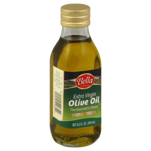 Bella Olive Oil, Extra Virgin, Cold Pressed