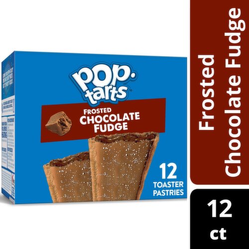 Pop-Tarts Toaster Pastries, Frosted Chocolate Fudge