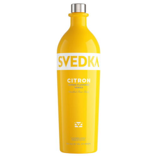Svedka Vodka, Lemon Flavored, Citron