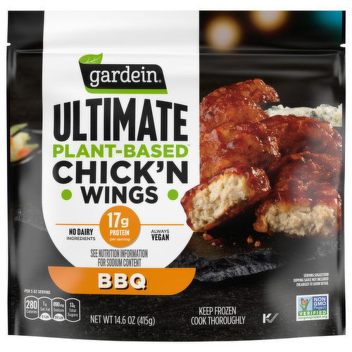 Gardein Ultimate Ultimate Plant-Based Vegan BBQ Chick'n Wings