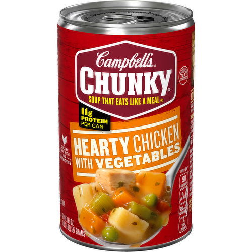 Campbell's® Chunky® Chunky® Soup, Chicken with Vegetables Soup