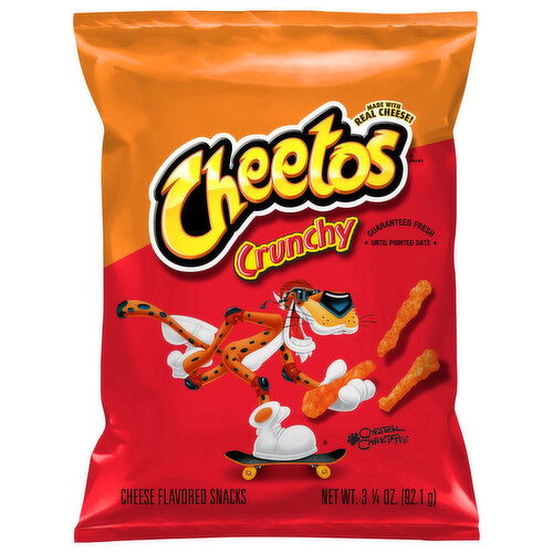 Cheetos Cheese Flavored Snacks, Crunchy