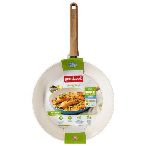 GoodCook Healthy Ceramic 12 Inch Fry Pan