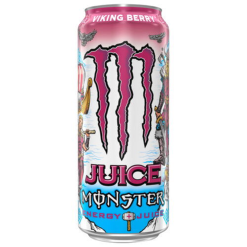 Juice Monster Energy + Juice Viking Berry Energy Drink