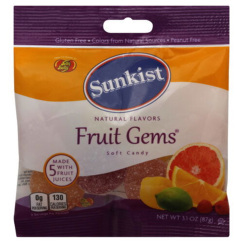 Jelly Belly Fruit Gems, Sunkist