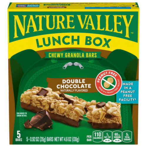 Nature Valley Granola Bars, Chewy, Double Chocolate