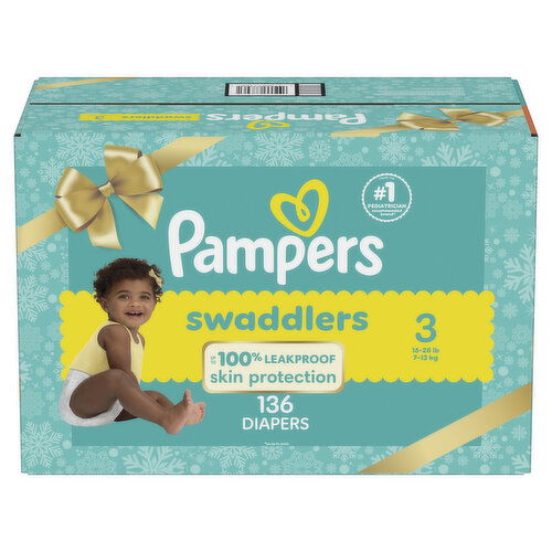 Pampers Swaddlers Swaddlers Diaper Size 3