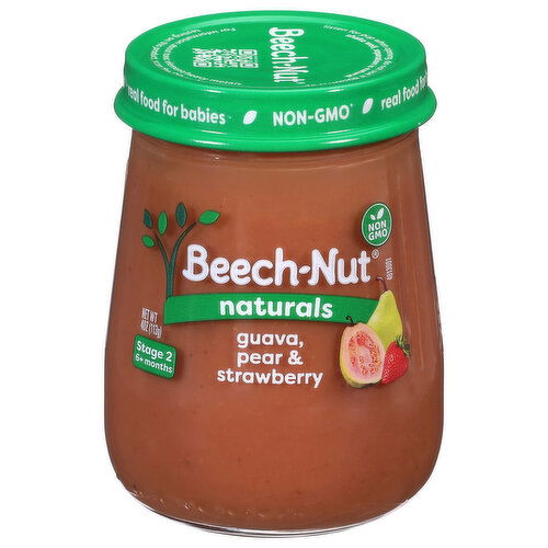 Beech-Nut Naturals Stage 2 (6+ months) Guava Pear & Strawberry