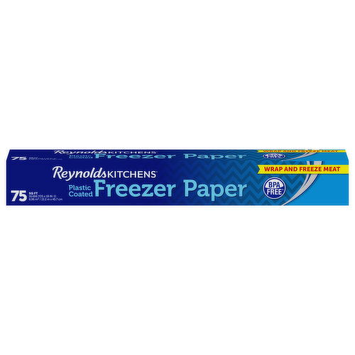 Reynolds Kitchens Freezer Paper, Plastic Coated