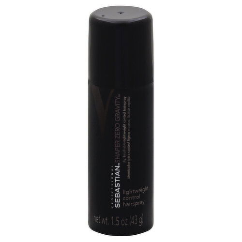 Sebastian Shaper Zero Gravity Hairspray, Lightweight Control