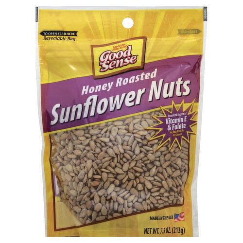 Good Sense Sunflower Nuts, Honey Roasted