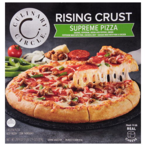 Culinary Circle Rising Crust Supreme Pizza